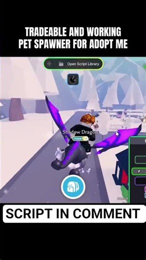 ADOPT ME PET SPAWNER SCRIPT #roblox #adoptme