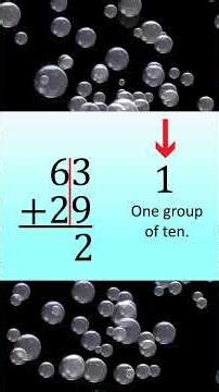 Two and Three Column Addition with Regrouping! #shorts