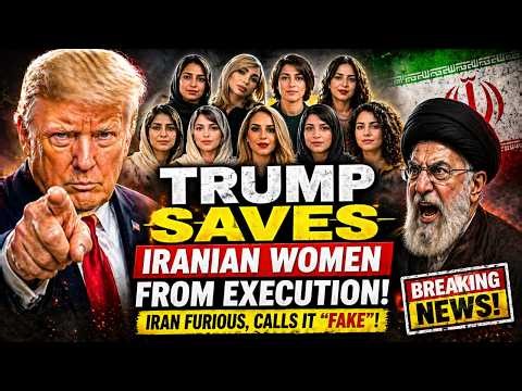 TRUMP: “Executions STOPPED” — Iran Fires Back: “That’s a LIE”
