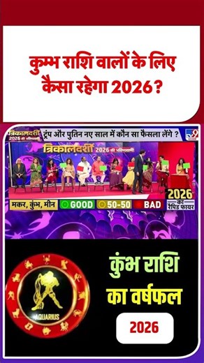 Saturn's influence on 2026: कुभ राशि वालों के लिए कैसा रहेगा 2026-TV9 | #shorts #youtubeshorts