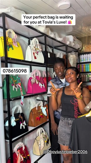 Tovia’s Luxe: Order Your Perfect Bag Today! 🛍️