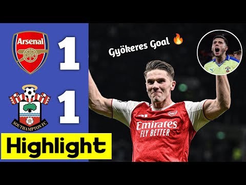 Arsenal vs Southampton 1-2 Highlights | FA Cup Quarter Final | Stewart, Charles & Gyökeres Goals 🔥