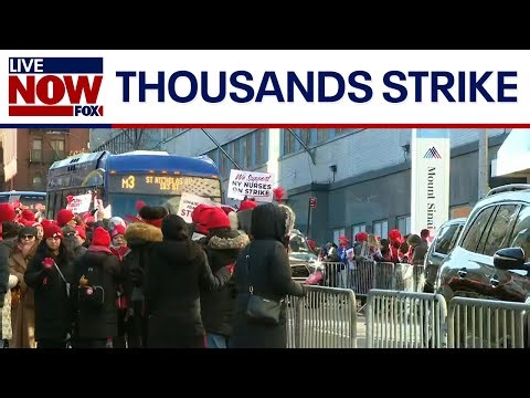 Thousands of NYC nurses on strike today