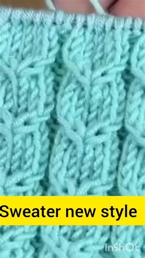 Sweater design knitting