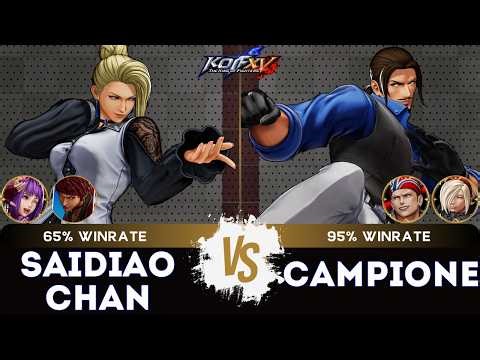 KOF XV▰ SAIDIAOCHAN (Mature/Vice/Athena) vs CAMPIONE!! (Robert/Billy/Ash)🎞️Replay Match - 4/26