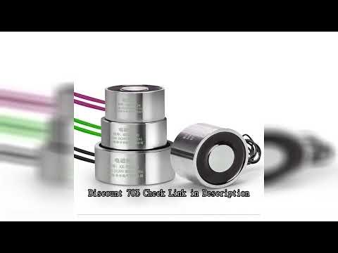 1PC Suction Cup Type Round Electromagnet Suction Power 0.3~120KG Miniature Powerful 12/24 Volt DC El