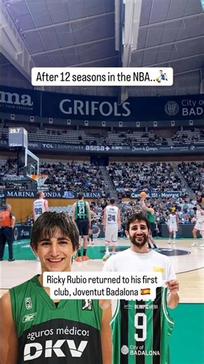 Ricky Rubio still got it at 35 😳🔥 #basketball #shorts #nba