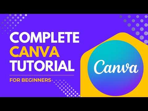 Canva For Beginners Tutorial