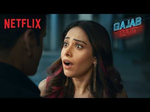 Manoj Bajpayee CAUGHT Nushrratt Bharuccha During A Hotel Raid 🚨 | Kiku | Gajab Raat | Netflix