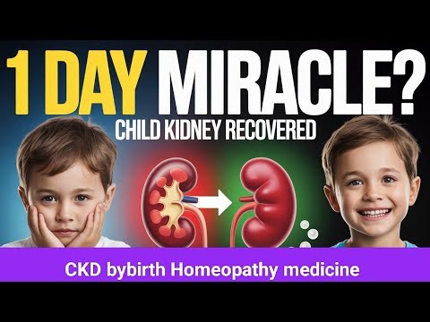 1 Day child CKD bybirth || How homeopathy start normal urine || पेशाब बंद हो गया था