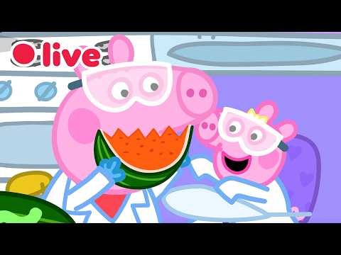 🔴 LIVE: Cutest Baby Evie Episode 🍼 Peppa Pig Best Big Sister Moments✨Kids Cartoons 🐷 FULL Episodes