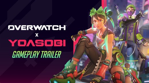 New #Overwatch x YOASOBI Trailer 💿Featuring skins for Kiriko, Hanzo, Genji, Mizuki, Juno, and Anran.🗓️ Available: June 30