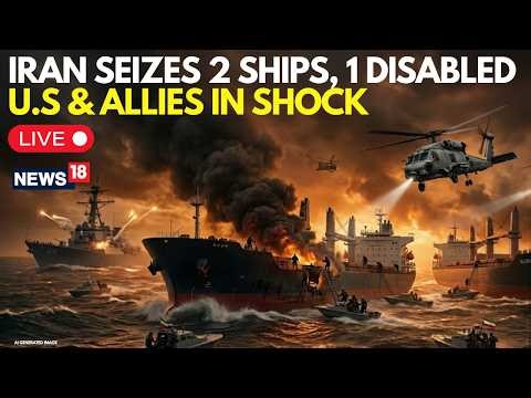 LIVE WAR NEWS | IRGC Blasts Greek Owned Cargo Vessel, Leaving One Smoking and Disabled | N18G