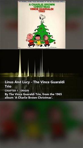 Linus And Lucy - The Vince Guaraldi Trio - From the 1965 Album - 'A Charlie Brown Christmas' #Shorts