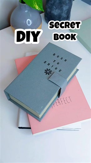Is Secret Book me Kuch bhi chupa sakti hu #diy #Book #craft #box