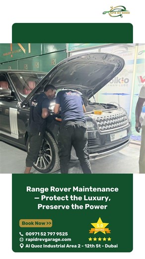 🚙 Range Rover Maintenance — Protect the Luxury, Preserve the Power