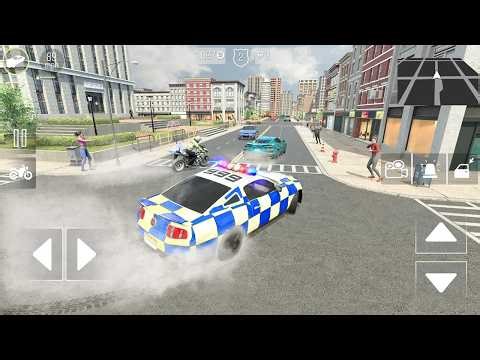 Police Car & Bike Driving Gameplay Android | Realistic Police Simulator | Open World Driving Game