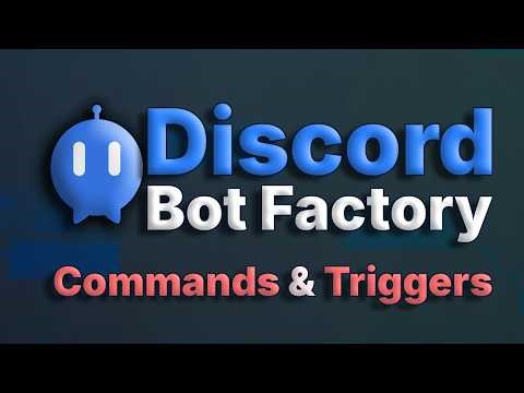 Build a Discord Bot Without Coding | Commands and Triggers
