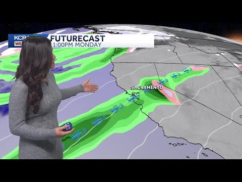 Northern California Atmospheric River Impacts: Latest timing for rain and snow during Christmas week