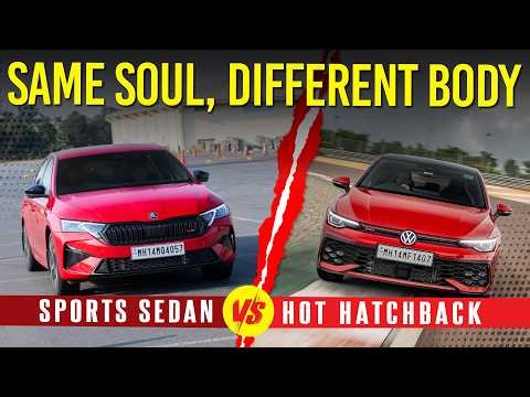 Golf GTI vs Octavia RS at the Track | Hot Hatch vs Sports Sedan | autoX