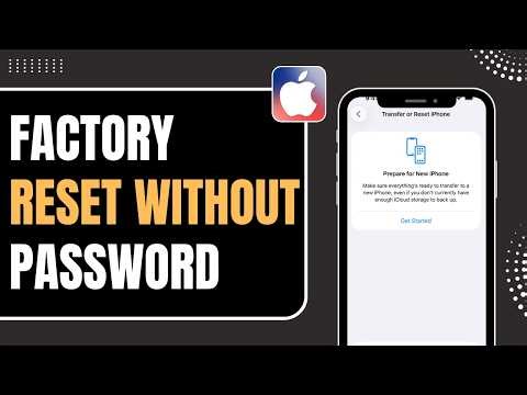 How To Factory Reset iPhone Without Password
