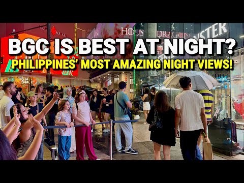 Philippines Looks This AMAZING on a Rainy Night 🇵🇭 BGC 2026 Walking Tour - Best Night in Manila!