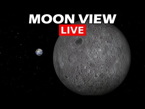 LIVE: Moon View From Space