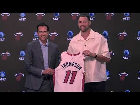 Klay Thompson's FULL Heat Introductory Press Conference
