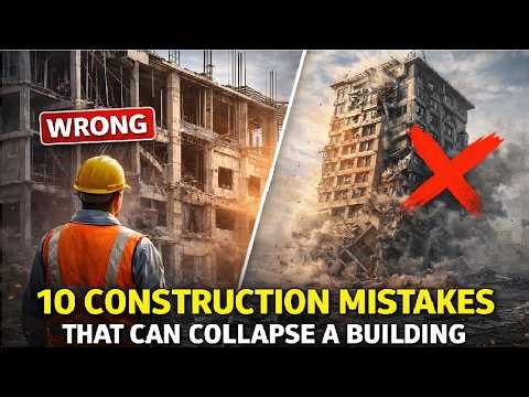 10 Construction Mistakes That Can Collapse a Building Avoid These!