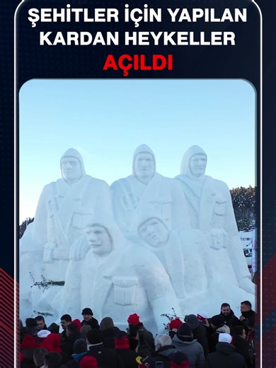 Sarıkamış Harekatı Anma Etkinliği: Kardan Heykeller