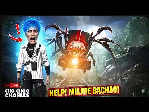 THE SCARIEST TRAIN RIDE! Choo-Choo Charles LIVE Jumpscares! Mpower Gaming Ep1 #shortsfeed #shorts