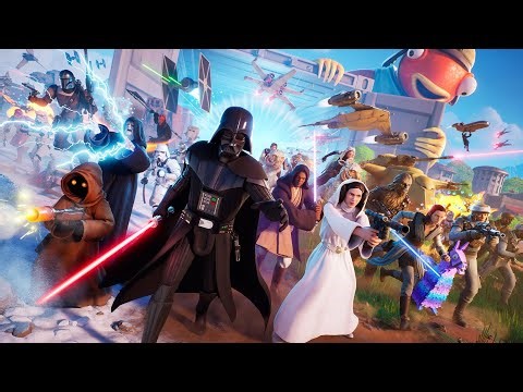 Checking out Fortnite Star Wars UEFN Maps!!!!