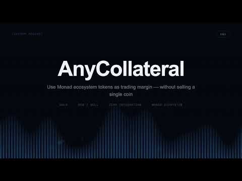 AnyCollateral: Trade With Your Monad Tokens Without Selling Them | LeverUp Podcast