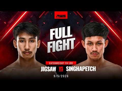 Full Fight l Jigsaw vs Singhapetch l จิ๊กซอว์ vs สิงห์เพชร l RWS