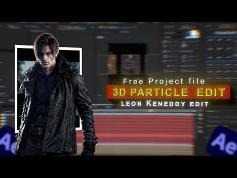 Make Cinematic 3D Particles in Minutes ⚡ (Free Project File Giveaway) | After effects