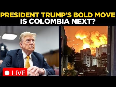TRUMP WHITE HOUSE ADDRESS LIVE | Fears Grow For Colombia, Greenland After Venezuela Op | World News