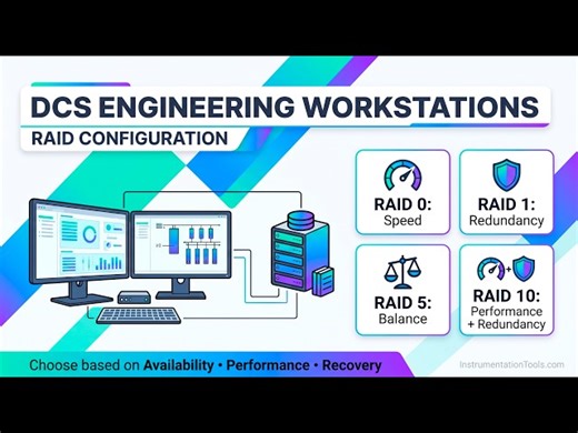 DCS Engineering Workstations RAID Configuration