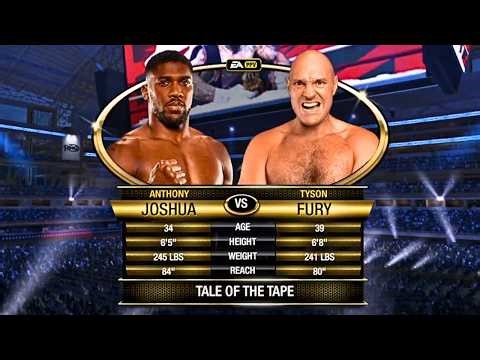 Anthony Joshua vs Tyson Fury FULL FIGHT | Fight Night Revival AI Simulation Gameplay (CPU vs CPU)