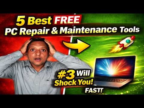 5 Best Free PC Repair & Maintenance Tools You Should Know!