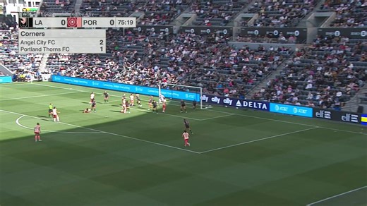 THORNS BREAK THE DEADLOCK 🌹Portland scores at the 76' from their first corner of the game 🤯