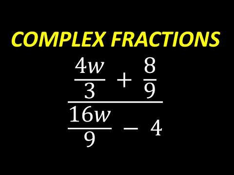 Learn Complex Fractions in Algebra – Let’s Do This Practice Problem
