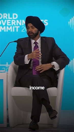 How the World Bank Is Transforming Development Finance | H. E. Ajay Banga - World Governments Summit