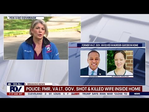 Justin Fairfax kills self, wife in Virginia