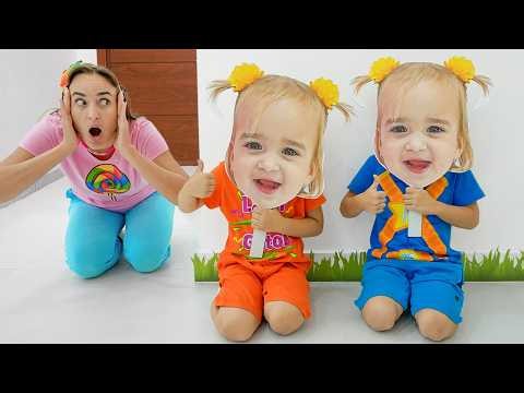 Little Babies Masks Story - Funny kids stories