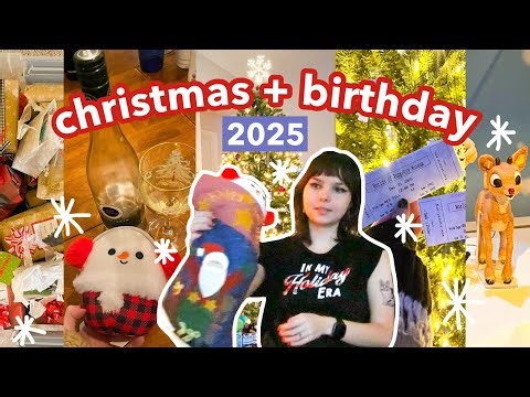 christmas 2025 special + 26th birthday vlog! puppet museum, sushi, & secret santa! 🎅🏻 🎄🎂✨ (vlogmas)