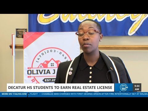 Decatur students to earn real estate licenses