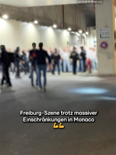 Trotz Aufenthaltsverbot und weiteren Einschränkungen kommt die Freiburger Szene geschlossen und in Fankleidung zum Stadion in Monaco! Das Spiel Monaco gegen Freiburg seht ihr jetzt live bei RTL & auf RTL 😍 #fussball #uel #scfreiburg #ultras fussball; uel; tv;