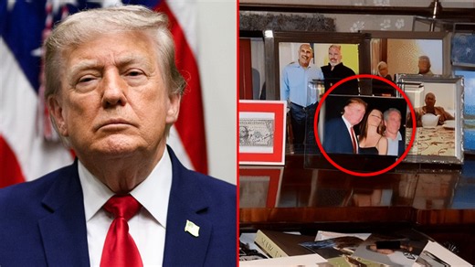 Questions grow after Trump photo is removed and restored in Epstein files