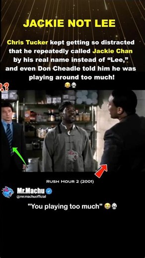 Chris Tucker’s Wildest On-Set Slip-Up 😂