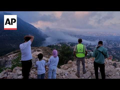 At least 12 people killed in Israel airstrikes on a village in Lebanon